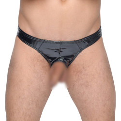 Black Level Men Slip VINYL OPEN Noir
